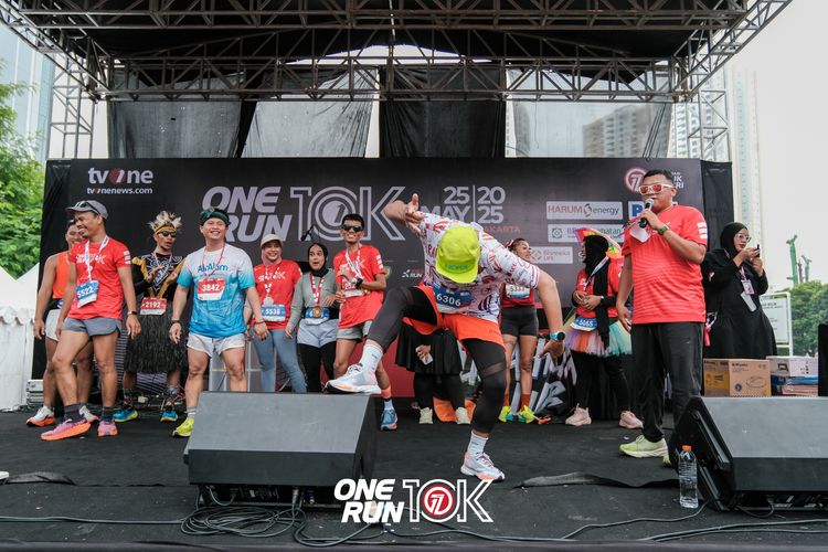 Race photo from ONE RUN 10K 2025