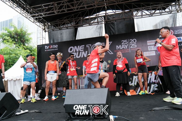 Race photo from ONE RUN 10K 2025
