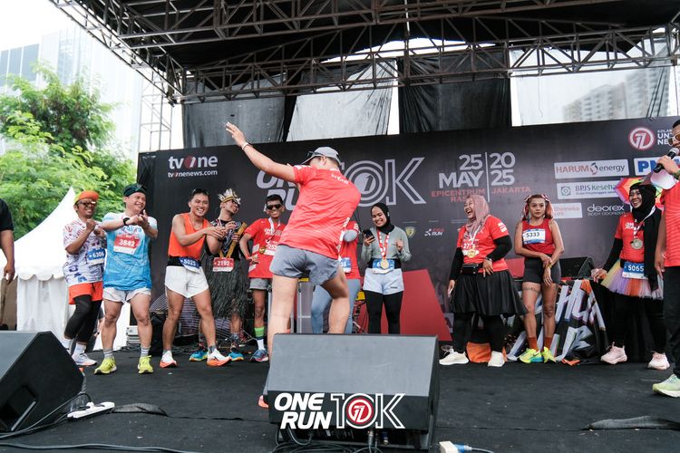 Race photo from ONE RUN 10K 2025