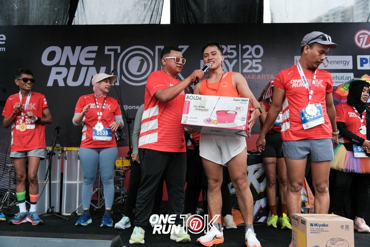 Race photo from ONE RUN 10K 2025