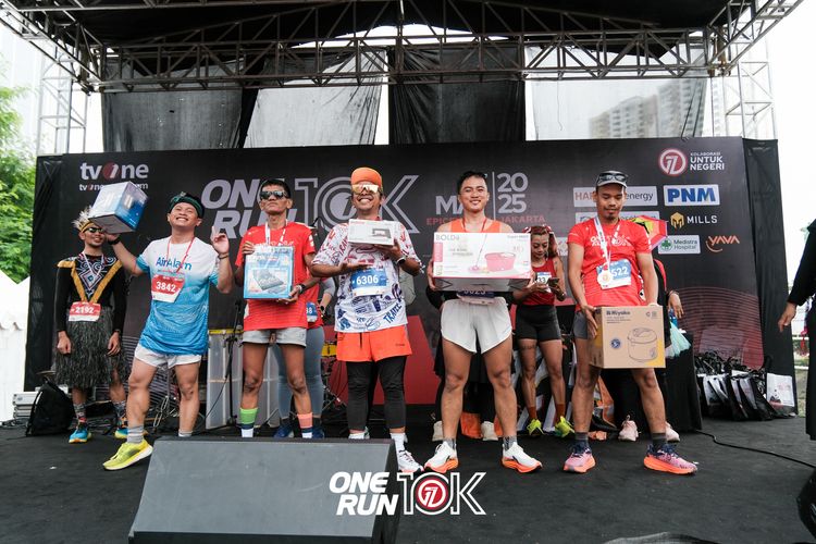 Race photo from ONE RUN 10K 2025