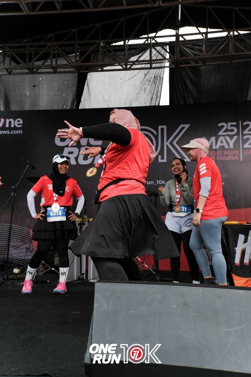 Race photo from ONE RUN 10K 2025