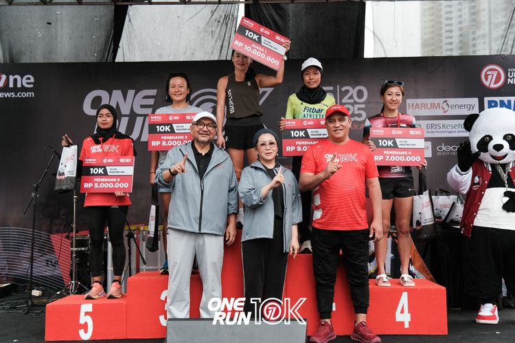 Race photo from ONE RUN 10K 2025