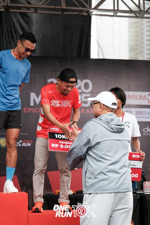 Race photo from ONE RUN 10K 2025