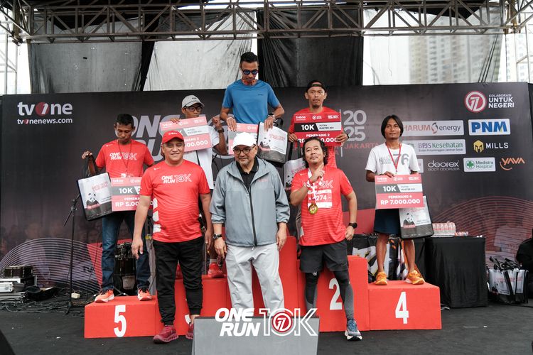 Race photo from ONE RUN 10K 2025
