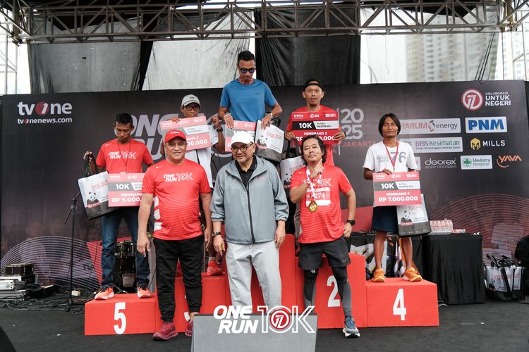 Race photo from ONE RUN 10K 2025