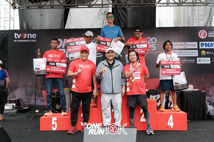 Race photo from ONE RUN 10K 2025