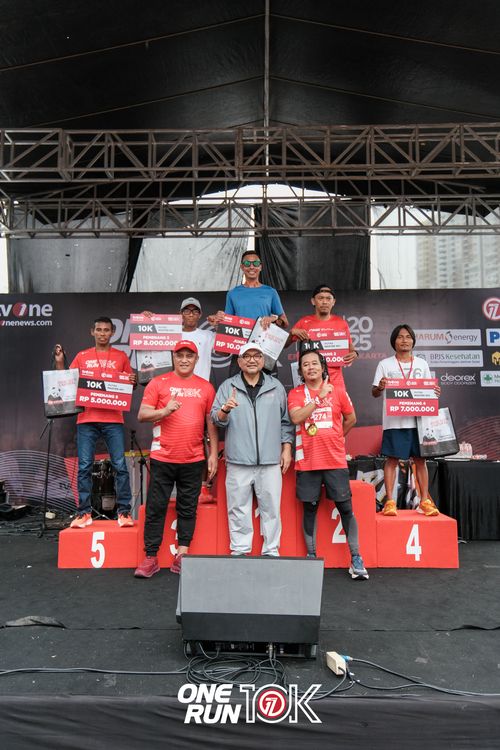 Race photo from ONE RUN 10K 2025