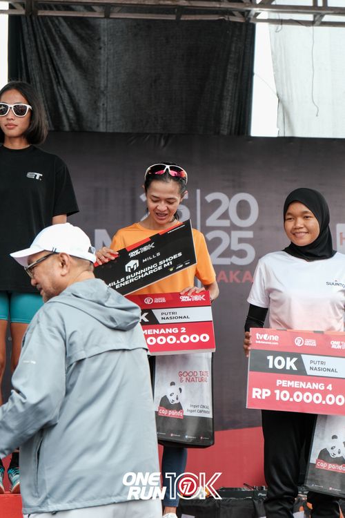 Race photo from ONE RUN 10K 2025