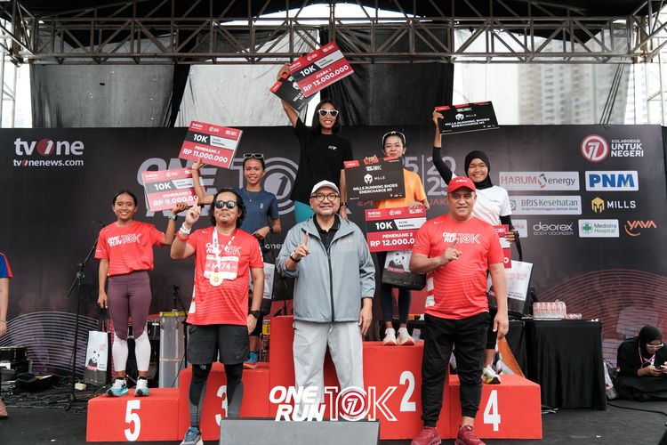 Race photo from ONE RUN 10K 2025