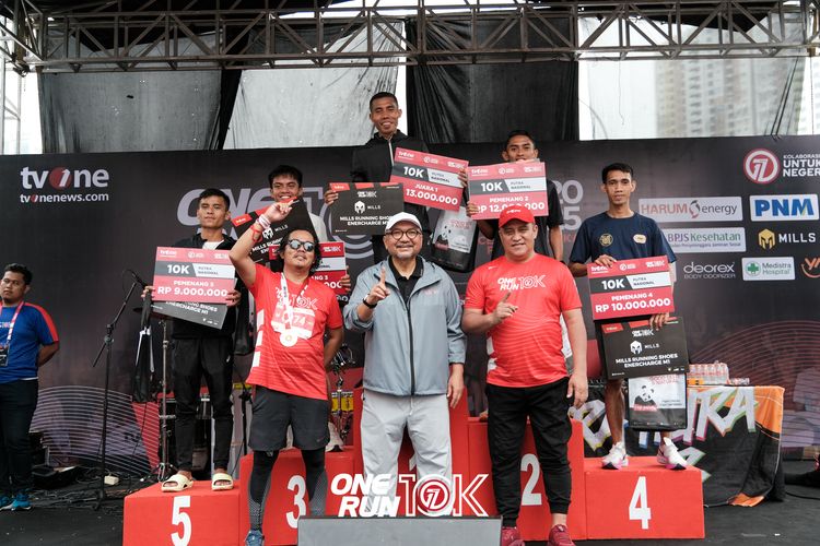 Race photo from ONE RUN 10K 2025