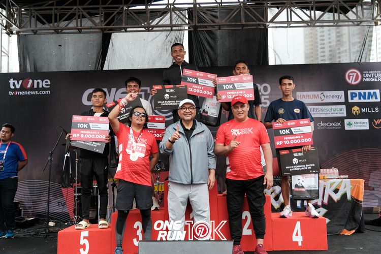 Race photo from ONE RUN 10K 2025