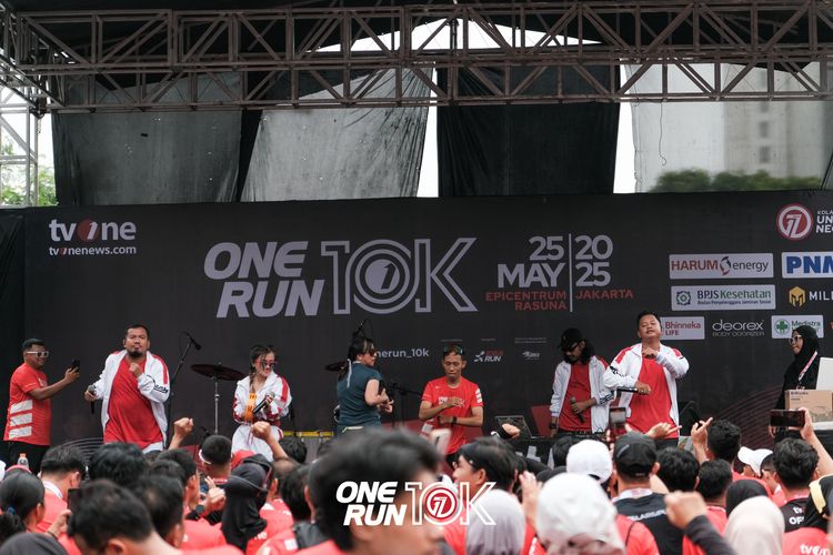 Race photo from ONE RUN 10K 2025
