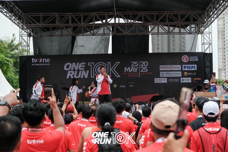 Race photo from ONE RUN 10K 2025