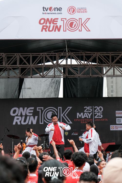 Race photo from ONE RUN 10K 2025