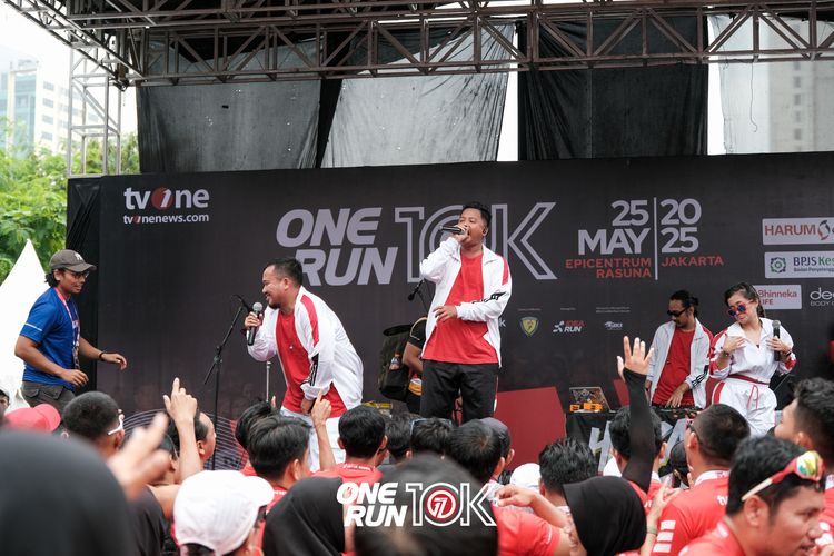 Race photo from ONE RUN 10K 2025