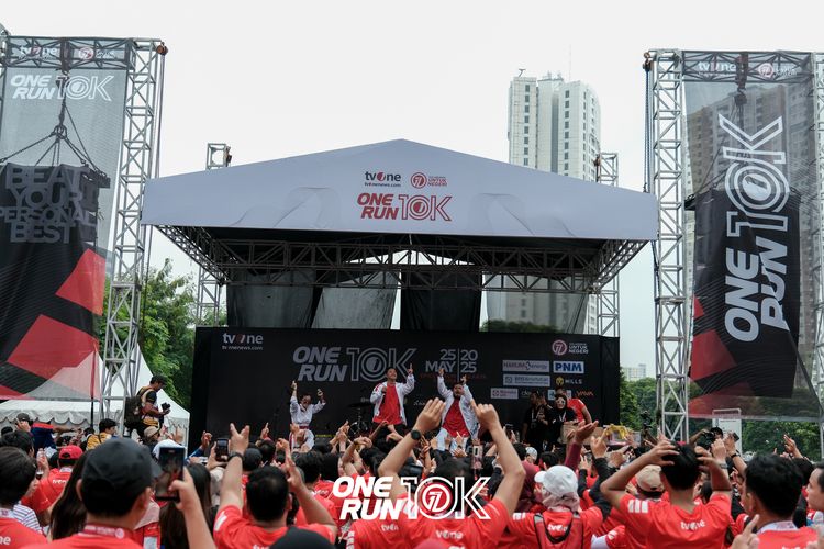 Race photo from ONE RUN 10K 2025