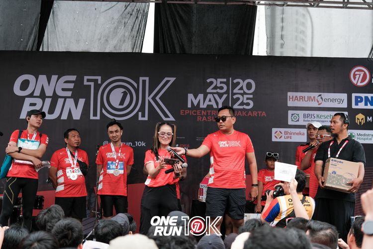 Race photo from ONE RUN 10K 2025