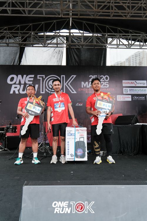 Race photo from ONE RUN 10K 2025