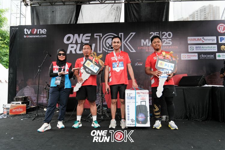 Race photo from ONE RUN 10K 2025