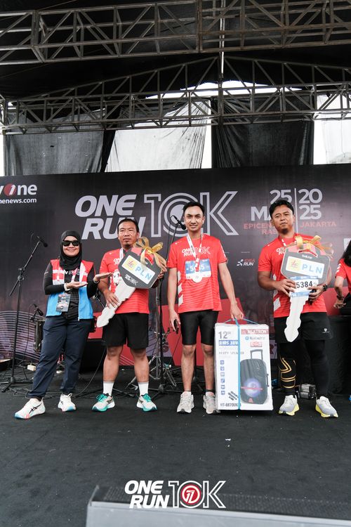 Race photo from ONE RUN 10K 2025