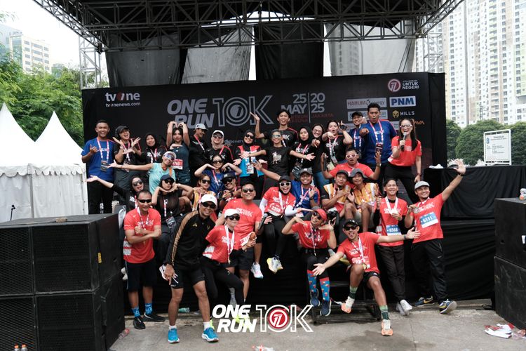Race photo from ONE RUN 10K 2025