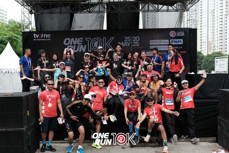 Race photo from ONE RUN 10K 2025