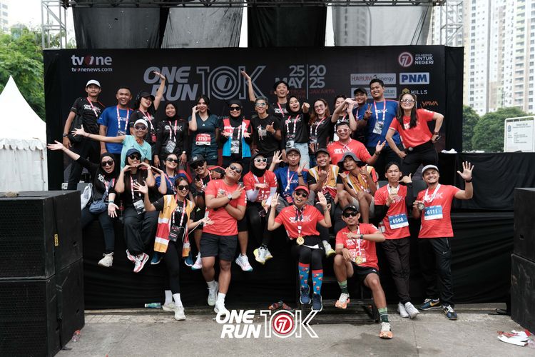 Race photo from ONE RUN 10K 2025