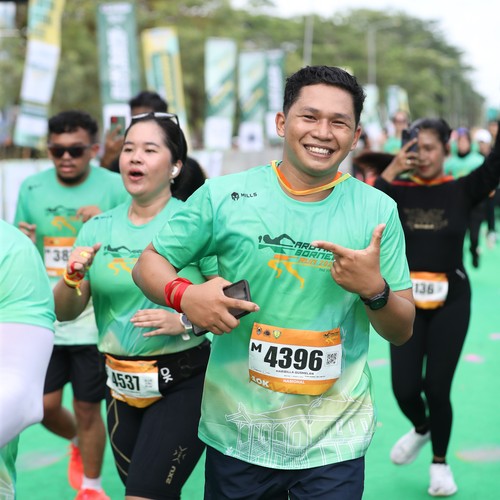 Race photo from ARUTMIN BORNEO RUN 2025