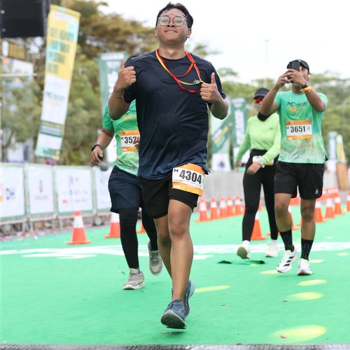 Race photo from ARUTMIN BORNEO RUN 2025