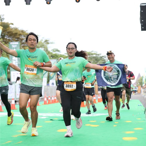 Race photo from ARUTMIN BORNEO RUN 2025