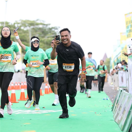 Race photo from ARUTMIN BORNEO RUN 2025