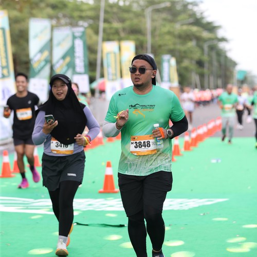 Race photo from ARUTMIN BORNEO RUN 2025