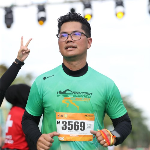Race photo from ARUTMIN BORNEO RUN 2025