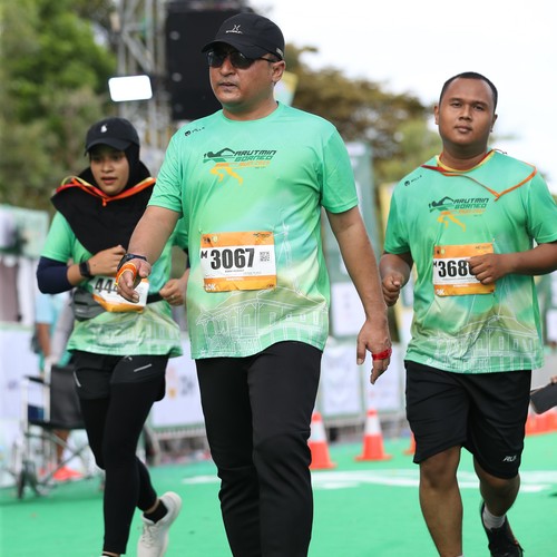 Race photo from ARUTMIN BORNEO RUN 2025