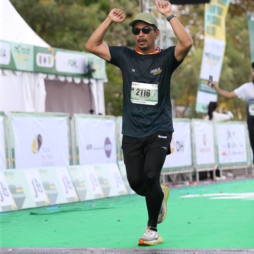Race photo from ARUTMIN BORNEO RUN 2025