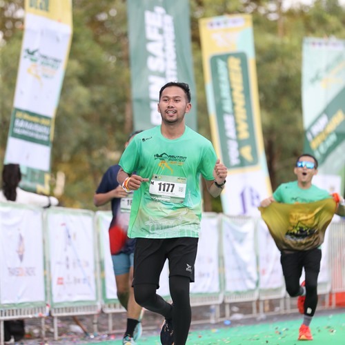 Race photo from ARUTMIN BORNEO RUN 2025