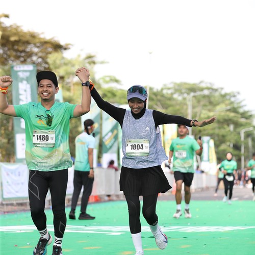 Race photo from ARUTMIN BORNEO RUN 2025