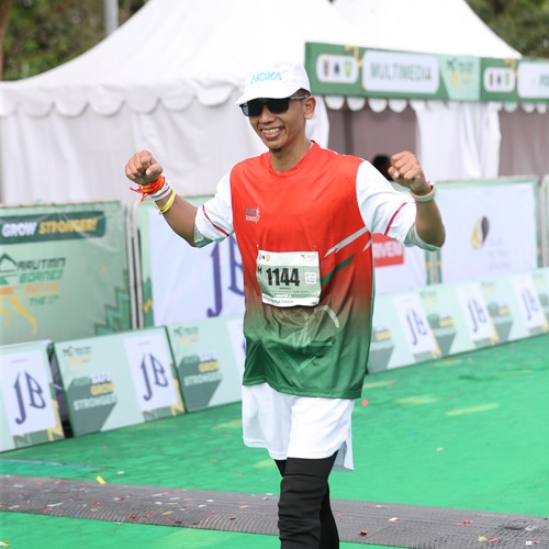 Race photo from ARUTMIN BORNEO RUN 2025