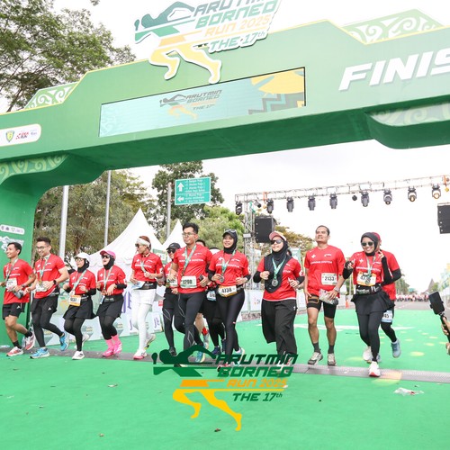 Race photo from ARUTMIN BORNEO RUN 2025