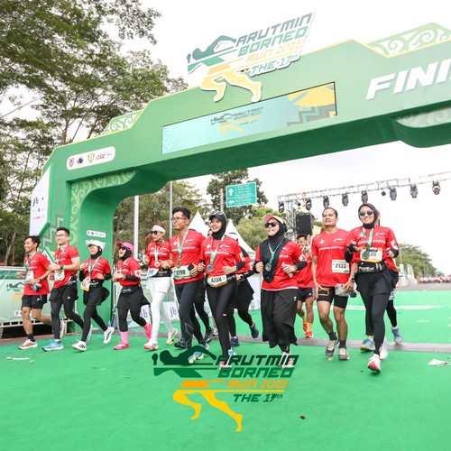 Race photo from ARUTMIN BORNEO RUN 2025