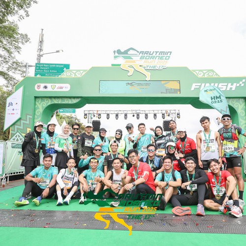 Race photo from ARUTMIN BORNEO RUN 2025