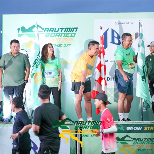 Race photo from ARUTMIN BORNEO RUN 2025