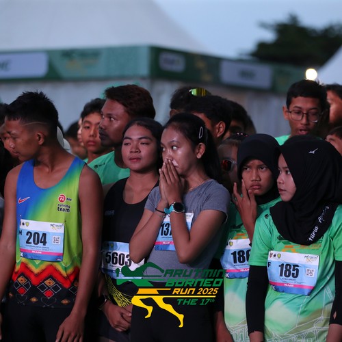 Race photo from ARUTMIN BORNEO RUN 2025