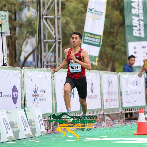 Race photo from ARUTMIN BORNEO RUN 2025