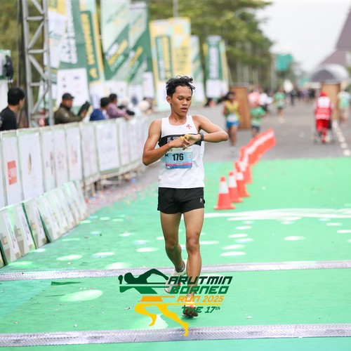 Race photo from ARUTMIN BORNEO RUN 2025
