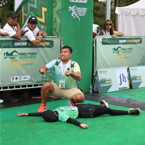 Race photo from ARUTMIN BORNEO RUN 2025