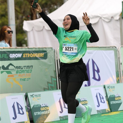 Race photo from ARUTMIN BORNEO RUN 2025