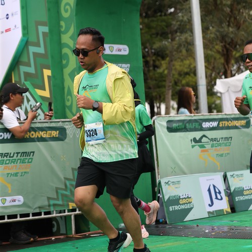Race photo from ARUTMIN BORNEO RUN 2025