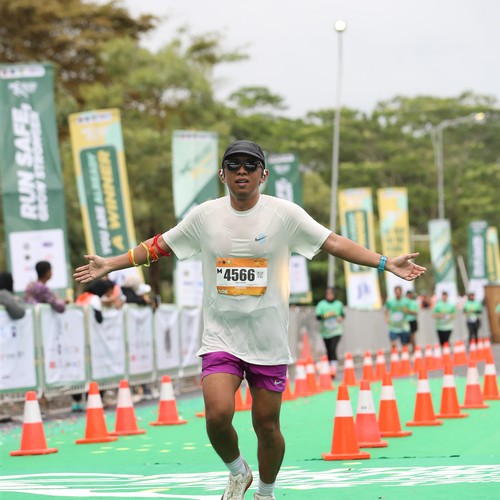 Race photo from ARUTMIN BORNEO RUN 2025
